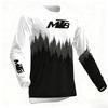 Men's Long Sleeve T-shirt Mountain Bike Off-Road Motorcycle Cycling Jersey M-T-B Clothes Camping Outdoor Fishing Top Loose