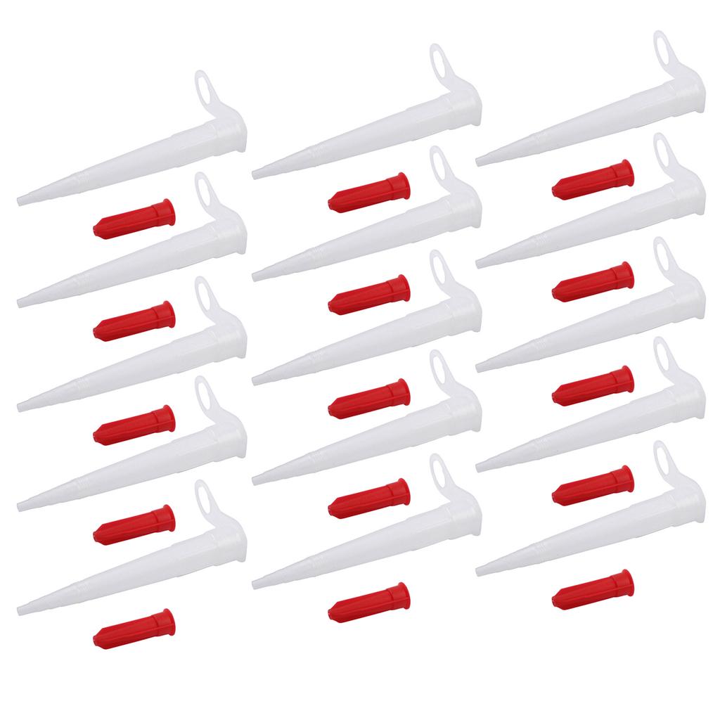 Caulking Nozzles Plastic Silicone Tube Nozzle Cap 10.5cm