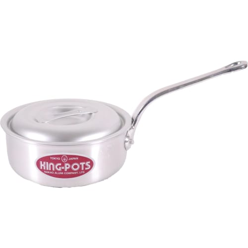 

Aluminum King Shallow Saucepan (with measuring scale) 18cm