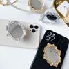 Retro Style Creative Airbag Stand: Adhesive Folding Mirror Cushion for Mobile Phones and Tablets