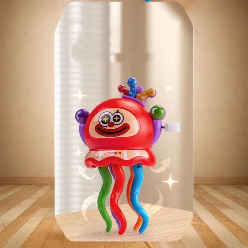 Wind Up Dancing Octopus Toy With Cute Cartoon Face And Colorful Tentacles Perfect For Toddlers Kids Birthday Gifts Daily Play