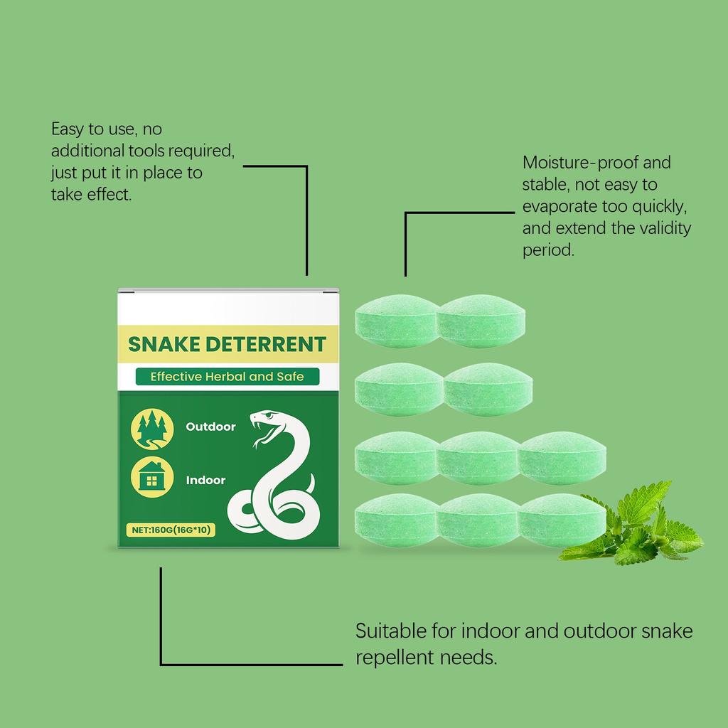 Snake Deterrent, Smell Repels Snakes, Keeps Them Away, Lasting Effect, Friendly To Non-target Animals, Ready To Use
