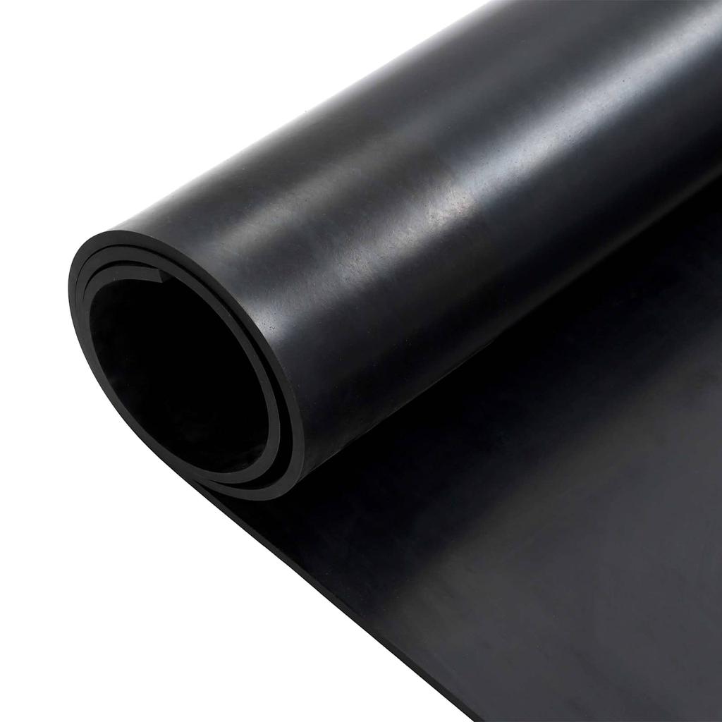 Floor Mat Black 1.2 X 2 M Rubber