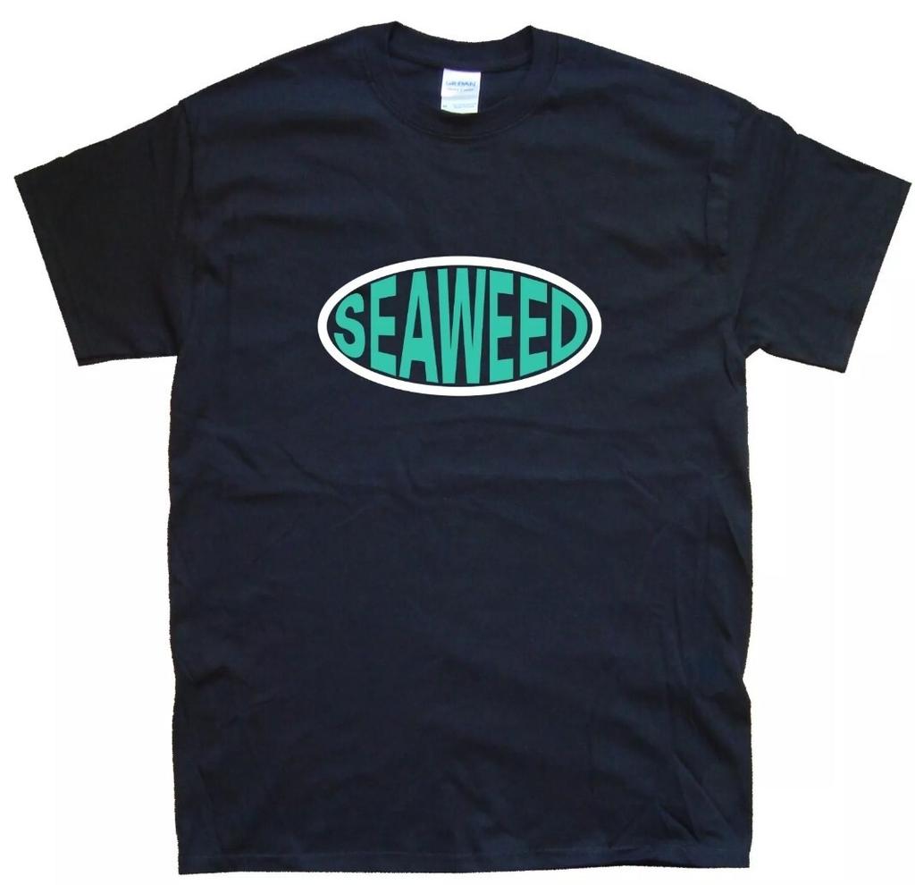 SEAWEED T-SHIRT All sizes S M L XL XXL colours Black, White