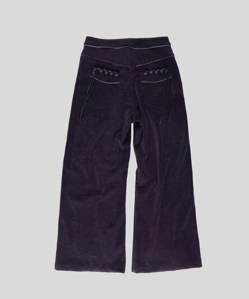 Seutillesseodi Zip T-Shirt Pants: Purple