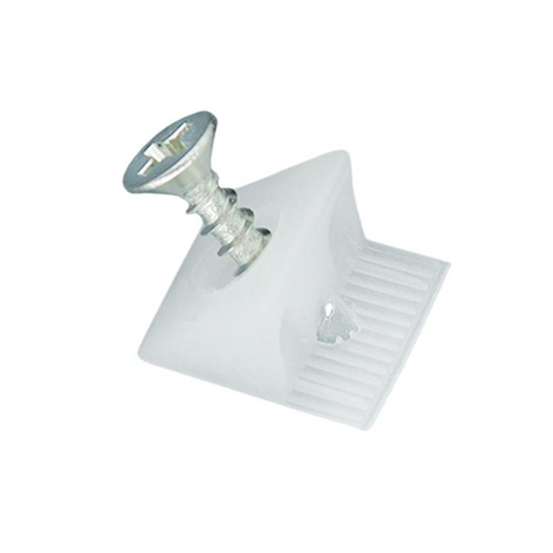 100/150Pcs Drawer Wedges with Screws Drawer Angles Code Bracket Fastener Fixing Mending Wedges for Repair Cabinets