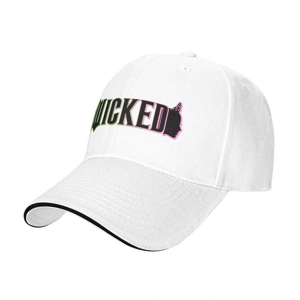 Wicked Glinda And Elphaba Logo Baseball Caps Snapback Baseball Hats Breathable Casual Casquette Outdoor Unisex