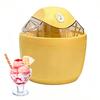 Ice Cream Making Machine Electric One-Touch Ice Cream Maker for Homemade Ice Cream Sorbet Yogurt Easy To Clean Family Dessert Maker Kitchen Essential