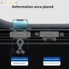 Car Phone Holder  For Honda Fit JAZZ 2014- Gravity Stand Mount Support Horizontal GPS Mobile Bracket Accessories With Base