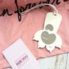 Macaron-farbener Katzenpfoten-Gepäckanhänger Check-in Anti-Verlust-Schmuckstück, Enthält verschiedene Arten von Gepäckanhängern