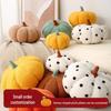 "Nordic Pumpkin Plush Pillow: Cute Sofa & Bedroom Accent"