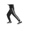 Adidas Elastic Cuff Solid Color Retro Knitted Sports Pants Unisex Pants Black TR30P1T-BW