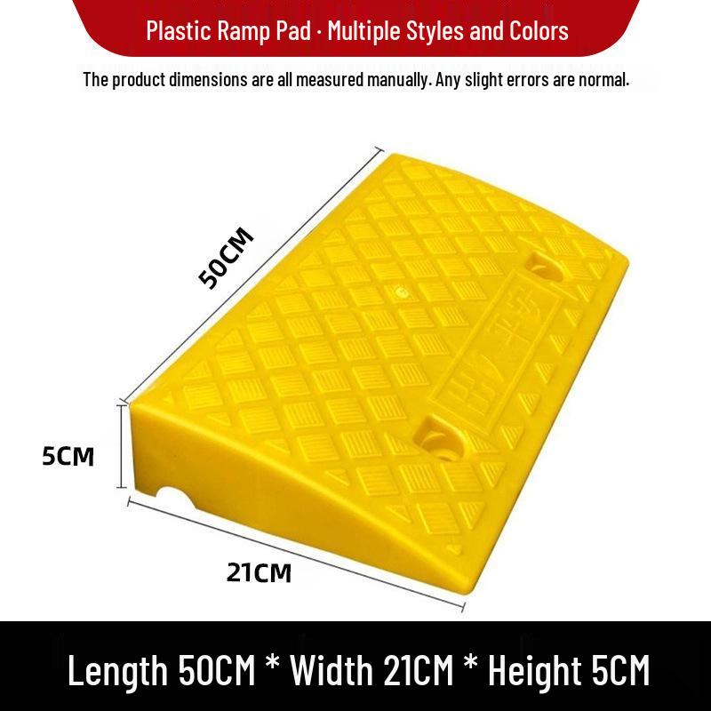 Plastic Threshold Ramp & Speed Bump for Cars and Curb Climbing
