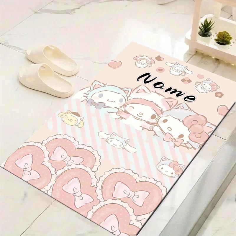 Custom 1Pc Pochacco'S Day Fun Rug Office Carpet Indoor Outdoor Entrance Doormat Nonslip Soft And Comfortable Living Room D2915310