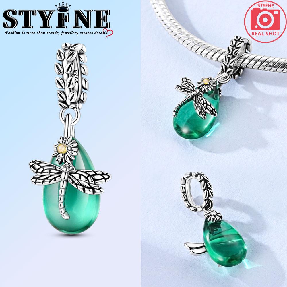 Copper Pink Planet Jade Dragonfly Charms Golden Bee Hugs Heart Beads Pendant Fit Original Bracelet Diy Jewelry