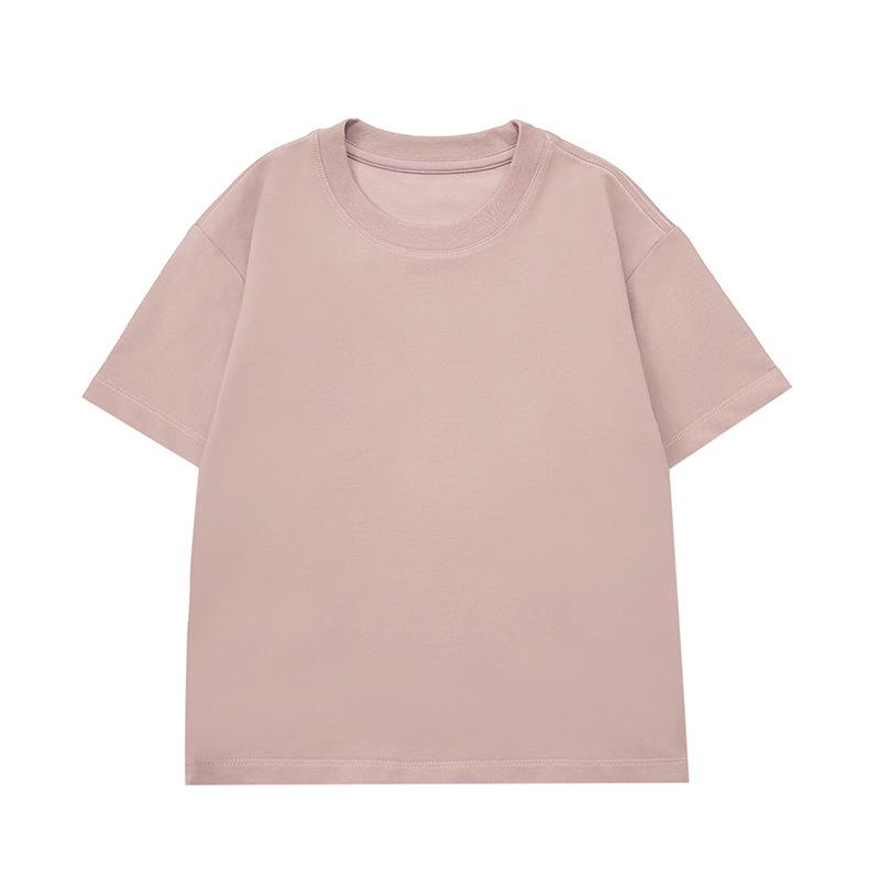 230g Kids' Cool-Feel UV-Protective Quick-Dry Moisture-Wicking Round Neck Tee