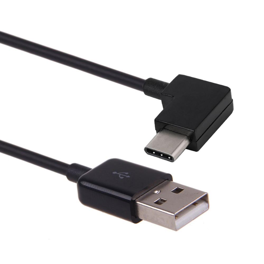 Right Angled Type C USB-C To USB 2.0 Cable 90 Degree Connector for Tablet & Mobile Phone