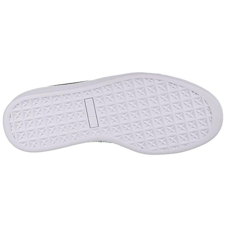 (WMNS) PUMA Basket Heart Patent Silver/Grey Women's 363073-12