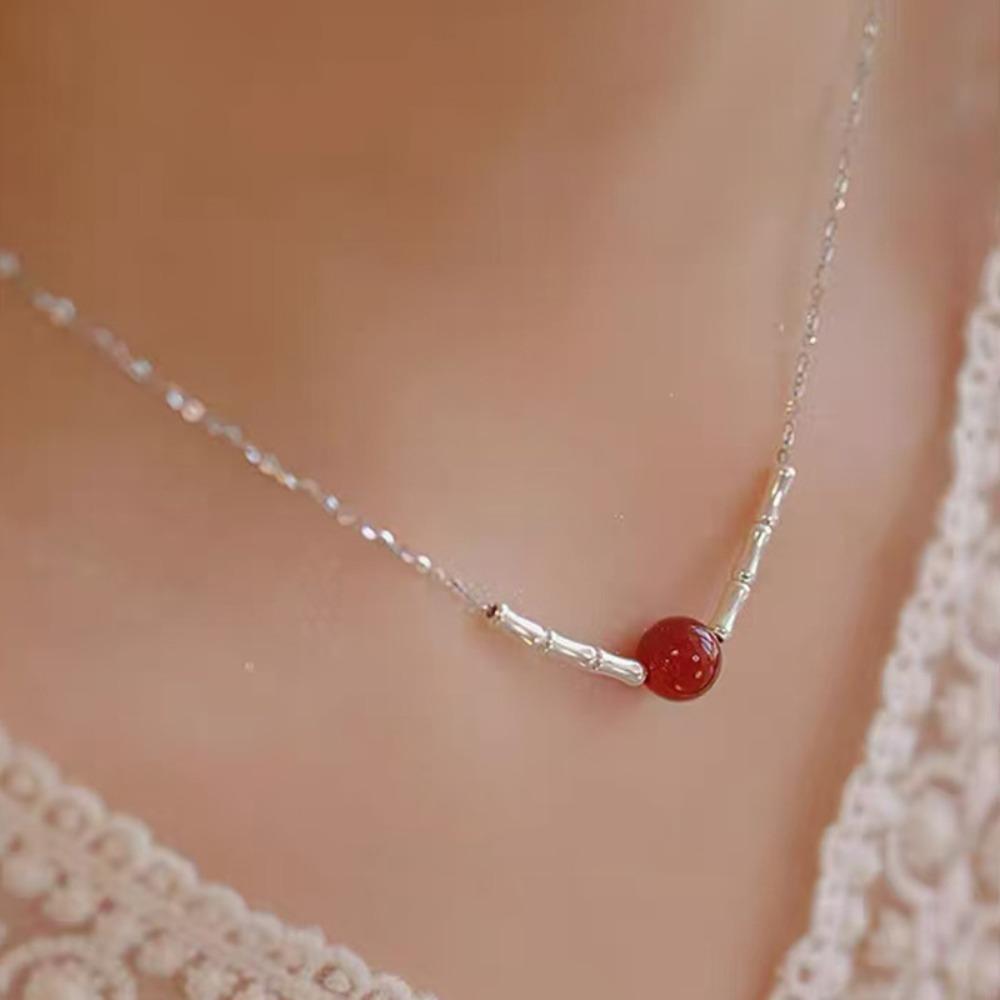 Shijia Pearl Necklace Women's Niche Light Luxury Design High-end Temperament Collarbone Chain Neck Chain Sweater Chain Bead Chain
