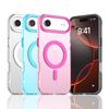 For iPhone 17 Air For Case Magnetic Wireless Charge Funda iPhone 17 16 15 Pro Max Coque Matte Clear Phone Cover iPhone 17 Air