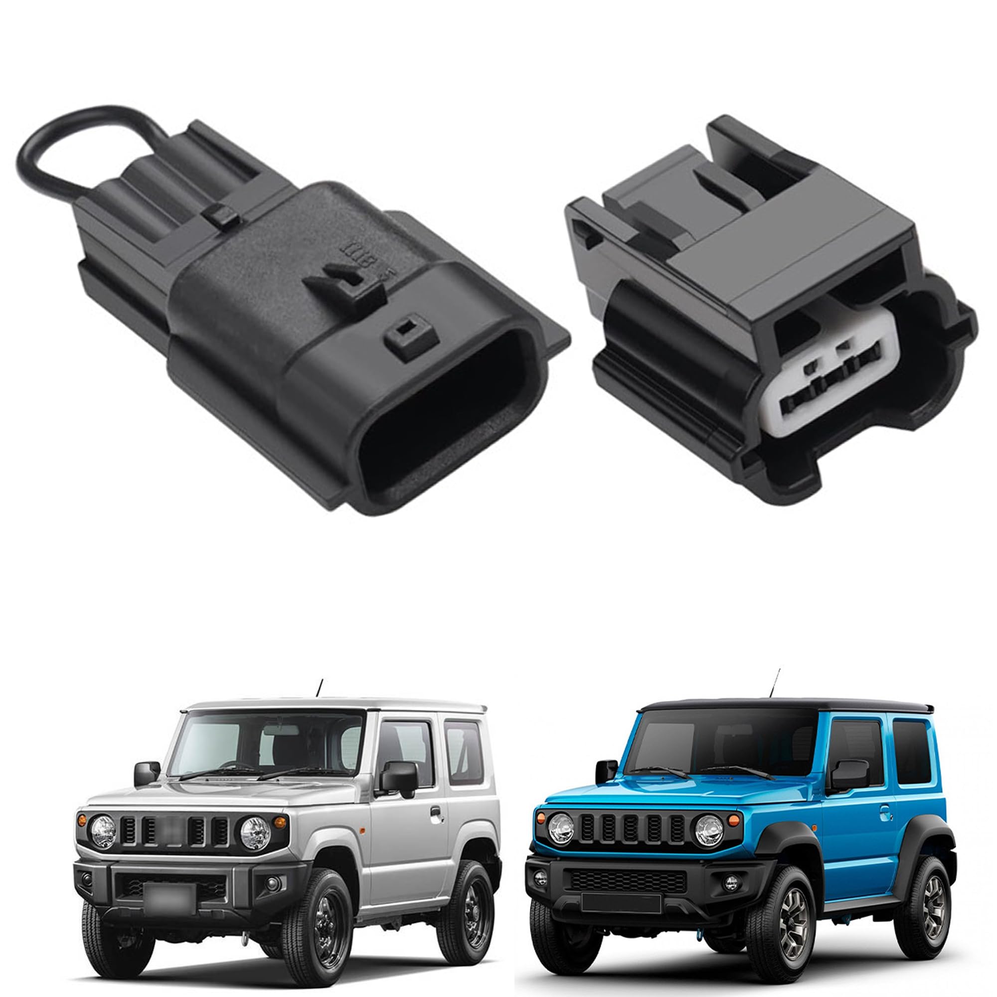 

Meltryllis JB64W/JB74W Отключатель системы старт-стоп, Набор из 2 штук, Для Jimney Sierra JB64 JB74 Разъем