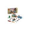 LEGO Creator Holiday Camp Wagon 31108 Statybos rinkinys vaikams su smagiais priedais ir kūrybišku žaidimu