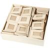 Wooden Frame - Decorative Objects - Rectangular - Beige - Contemporary - Support 2 Sizes