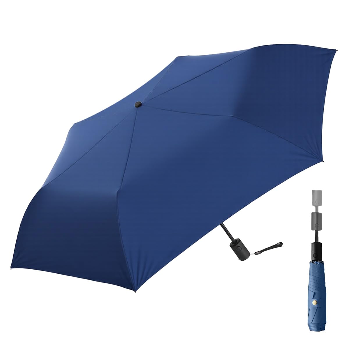 

DAIBON Складной зонт от солнца с инновационной полной защитой от УФ-лучей и тепла, автоматический, компактный, подходит для дождя и технологии Step-Close, 102% защита,