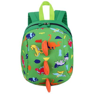 Sac à dos scolaire mignon anti-perte pour enfants Sac dinosaure de dessin animé Sacs à dos pour enfants pour la maternelle Garçons et filles Sacs d'école