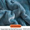 Cozy Three-Layer Flannel and Sherpa Blanket for Autumn and Winter