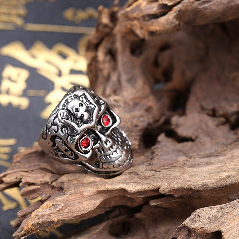 Men's Ring Retro Skull Ring Ring Jewelry