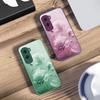 Flower Bud Rose Pink For Honor 200 90 8X 9X Pro Lite P50 P40 Nova 10 11i P60 Magic4 6 Mate 20 50 Tempered Glass Phone Case