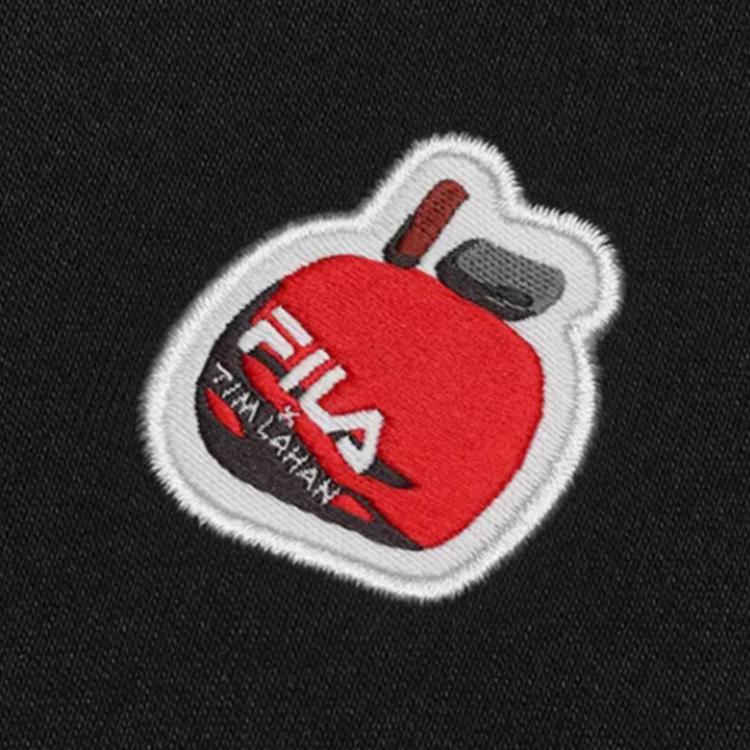 New FILA x Tim Lahan Regular T Shirt Women's Jet Black F51W529111F-BK