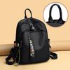 Oxford Cloth Backpack Female 2025 New Large-capacity Two-way Zipper Multi-pocket Fashion Joker Student Bag Lightweight Small Backpack