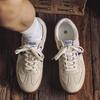 Couple board shoes 2024 new summer cotton breathable casual flat bottom low top men's student sports trendy shoes