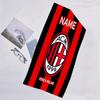 1pc Football26 Beach Towel with Custom Name, Beach/Swimming/Bath/Picnic/Camping Towel, Suitable for Seaside Beaches