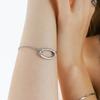 Pearlymore Oval Point Chain Bracelet_PM24B001WT