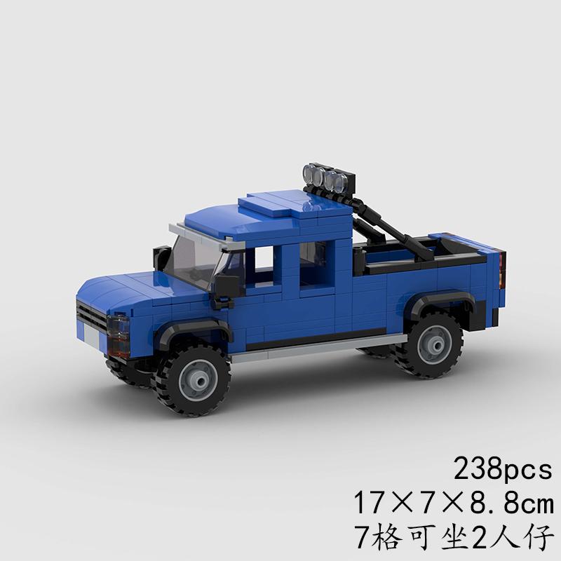 

F150 SVT Raptor MOC Car Pickup Truck Off-road Vehicle Brick Model Building Block Technical Christmas Gift City Creative Toy