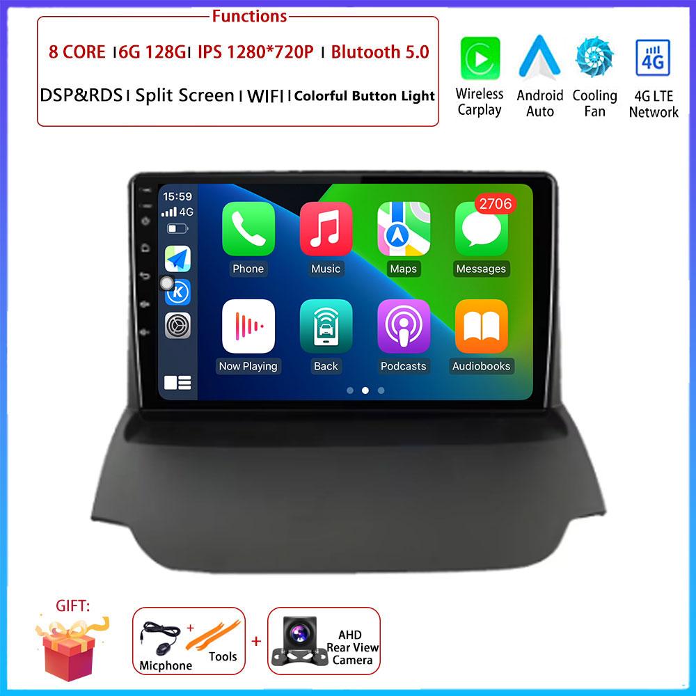 9 “ 4G Android OS Carplay Auto For Ford Ecosport 2013 2014 2015 - 2017 Car Radio Navigation GPS Multimedia Video Player DSP AMI