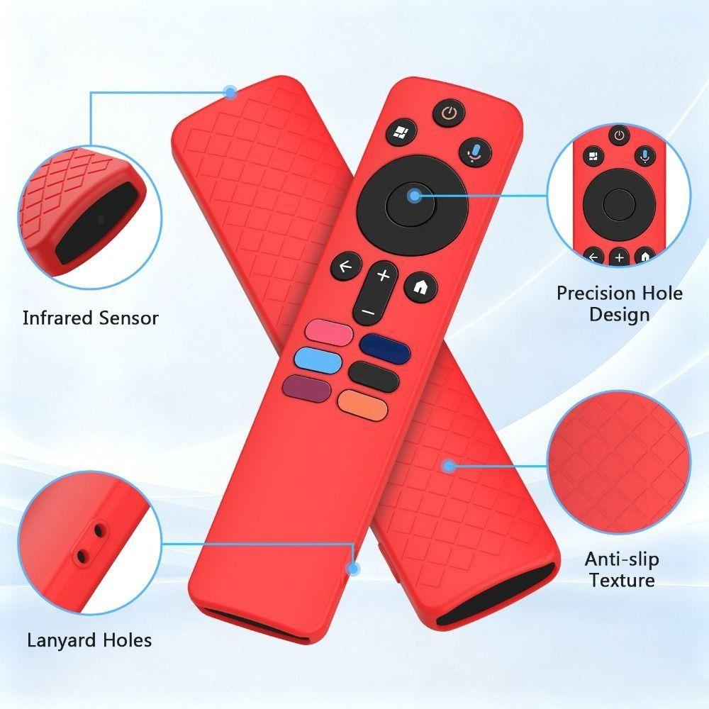 With Lanyard Protective Case Silicone Soft Shell New Remote Control Sleeve for XIAOMI XMRM-N5