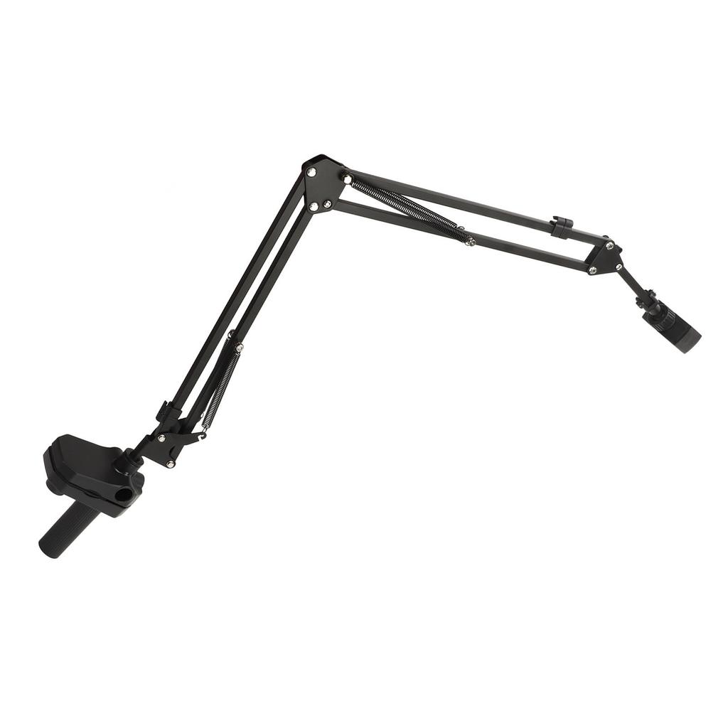 Heavy Duty Phone Tablet Metal Holder Adjustable Alloy Steel Phone Holder Cantilever Bracket with Clamp