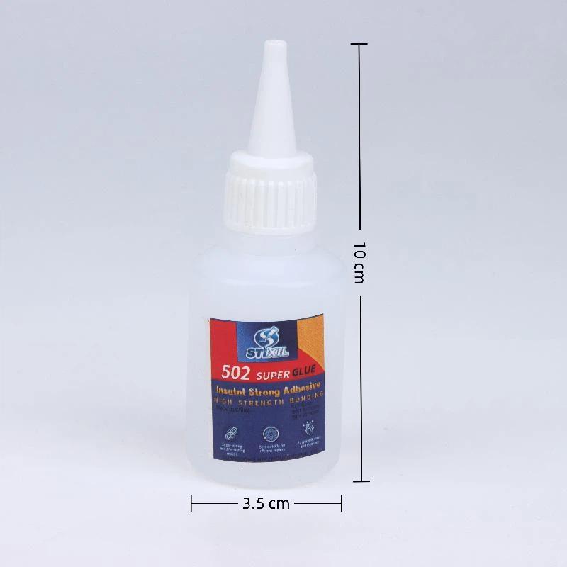 1/3/5Pcs Glue 502 High Strength Quick-Drying Cyanoacrylate Adhesive High Strength Liquid Glue Tool With Precision Distributor
