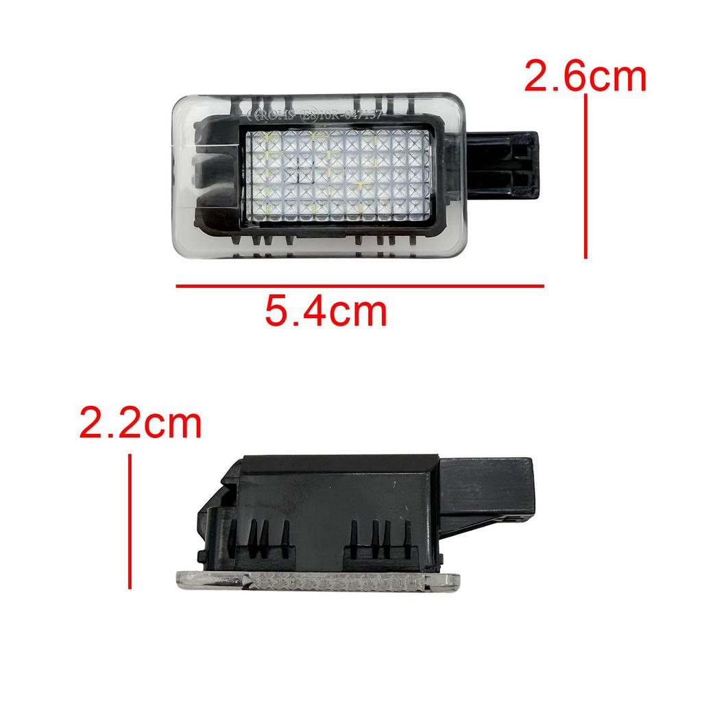 LED Courtesy Door Lamp Light for Volvo C70 V50 S80 13-14 S60 11-14 S80L S60L V60 12-14 V40 13-14 XC60 XC90 12-14