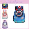 Adorable Cartoon Nylon Preschool Backpack Unisex Kids Trendy Toddler Bag For Boys And Girls
