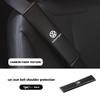 BIG1 For Volkswagen VW 2pcs Car Seat Belt Shoulder Protector Litchi Grain Fatigue Relief Pad Polo Jetta Sagitar Magotan Passat B5 B6