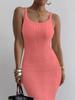2026 European & American Women's Sleeveless Fitted Long Dress