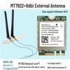 Wi-Fi 6E Dual-Band Bluetooth 5.3 Wireless Network Card (Models: MT7922, MT7921K, MT7902)