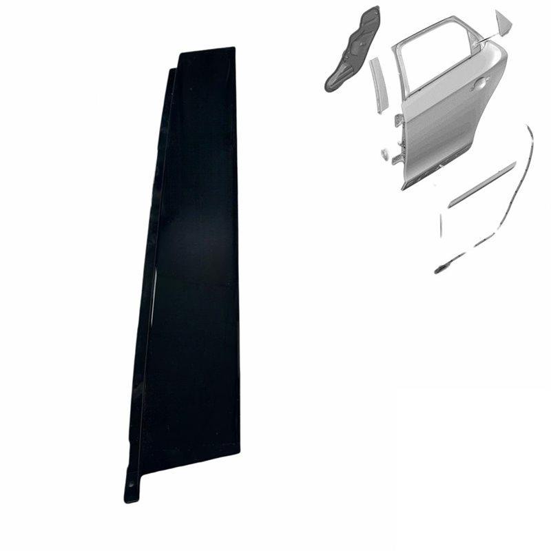 For Citroen DS5 1.6 THP 16V Car Rear Door Center Pillar Decorative Strip Part Numbers 98034689XK 98034687XK