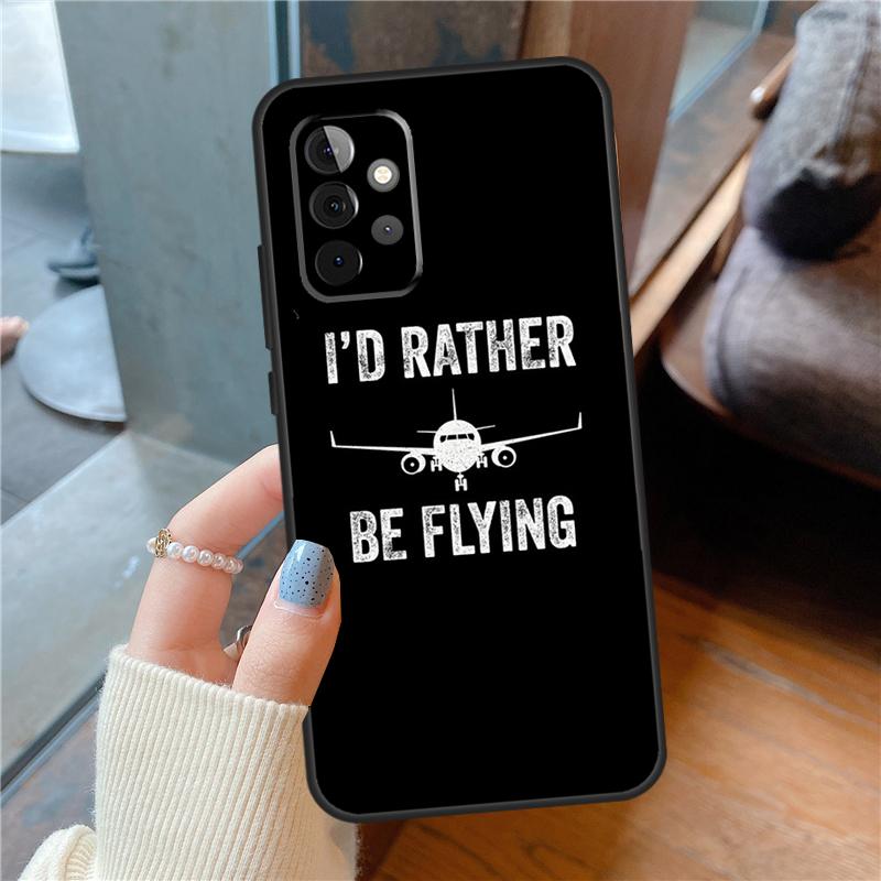 Aircraft Airplane Fly Travel Case For Samsung Galaxy A54 A34 A14 A15 A13 A53 A16 A26 A36 A56 A12 A22 A32 A52 A06 A35 A55