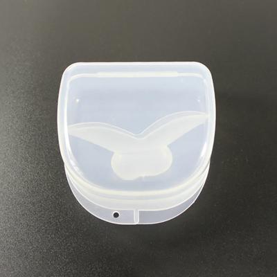 1Pc Anti Snoring Mouthpiece Device Tongue Medical Silicone Sleep Guard Tongue Retain Breathing Aid Snore Apnea